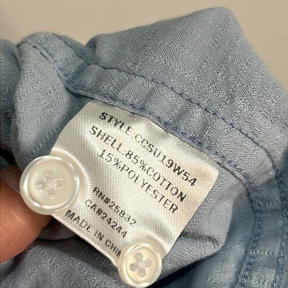 Cody James Core Shirt Blue Plaid Long Sleeve Button-Down Western Men's Size XL - Picture 7 of 14